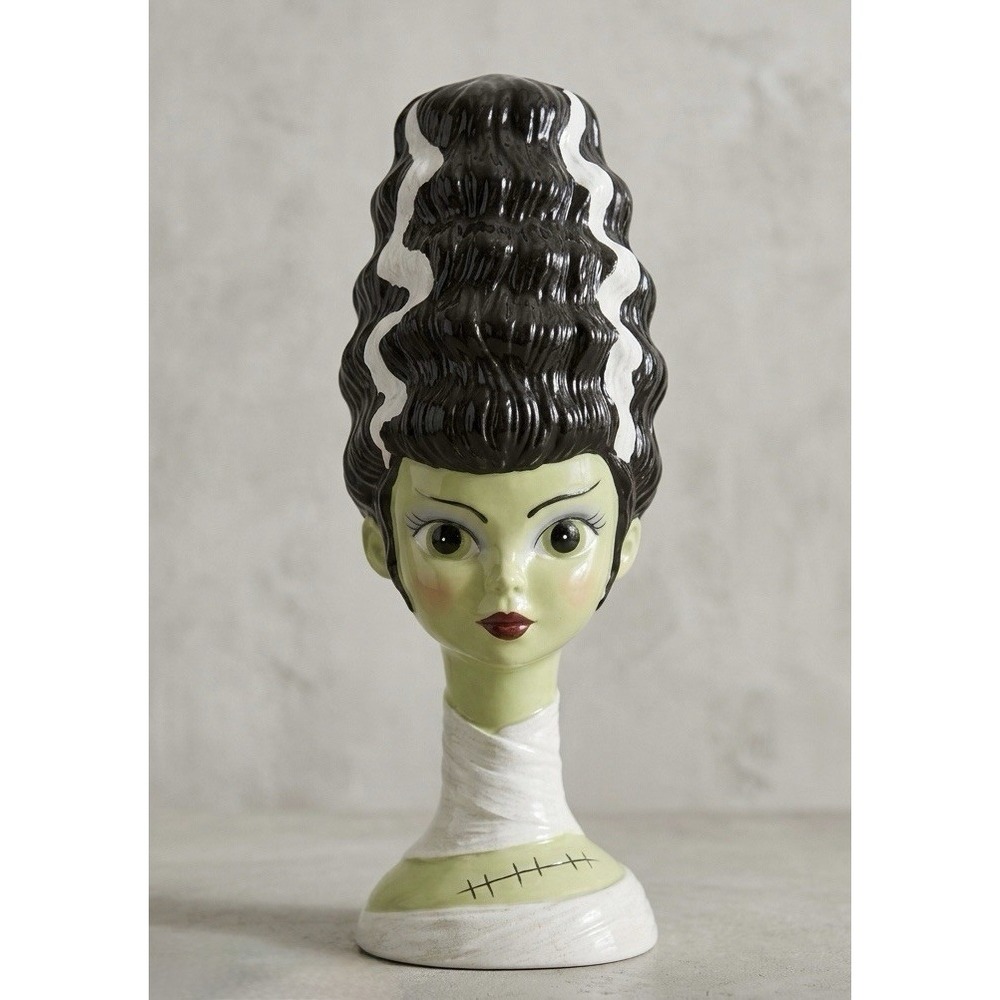 Bella Lux Bride of Frankenstein Bust Halloween Figurine Glam Mummy